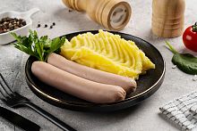 Картофельное пюре с сосиской 90г/150г