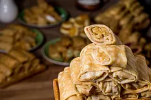 Блинчики с яблоками 100г
