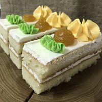 Пирожное Апельсиновый аромат 100г